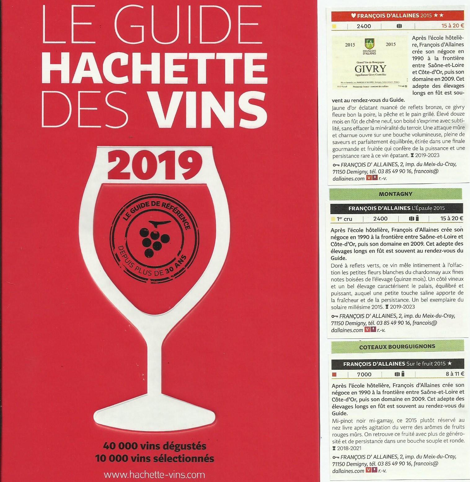 GUIDE HACHETTE 2019