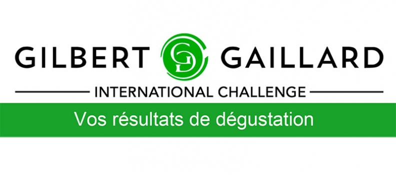 GILBERT & GAILLARD – RÉSULTATS DÉGUSTATION